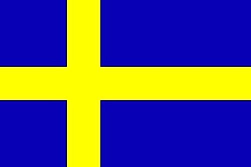 Kaufe 5/10Pcs Auto Aufkleber 3D Schweden Flagge Dekoration Emblem