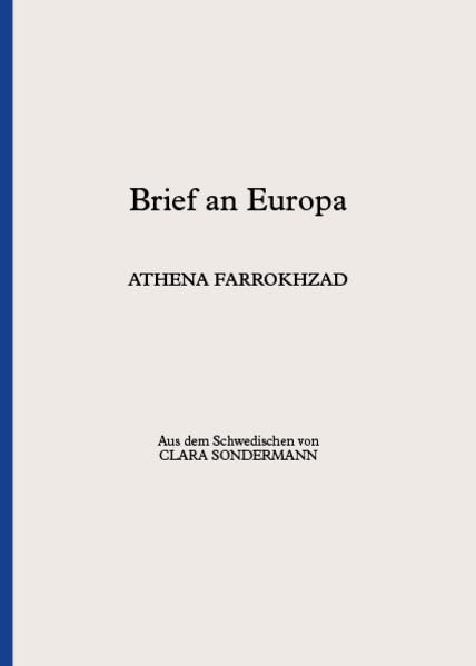 Brief an Europa (én pamphlet)