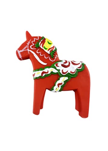Dala Pferd Schweden Kühlschrankmagnet Tourist Souvenir Kühlschrank Dekoration 3D Magnetaufkleber handbemalt Handwerk