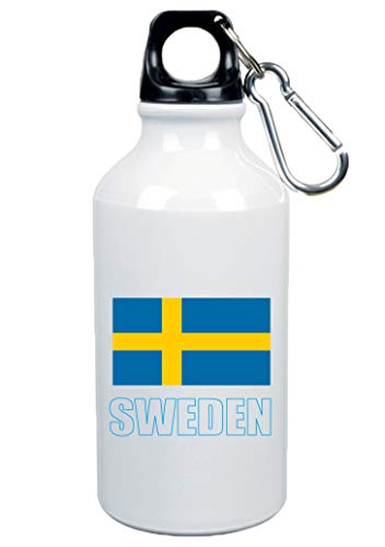 Tipolitografia Ghisleri Trinkflasche Schweden Flagge 500 ml Aluminium 2