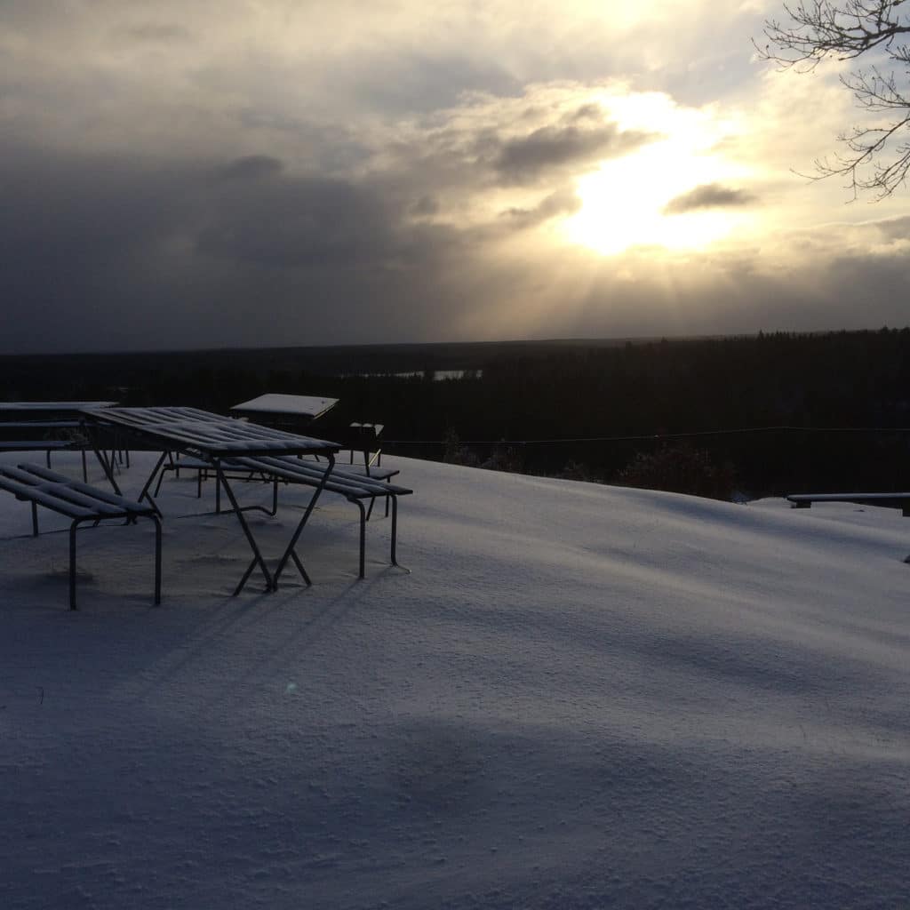 Aboda Klint Winteraussicht