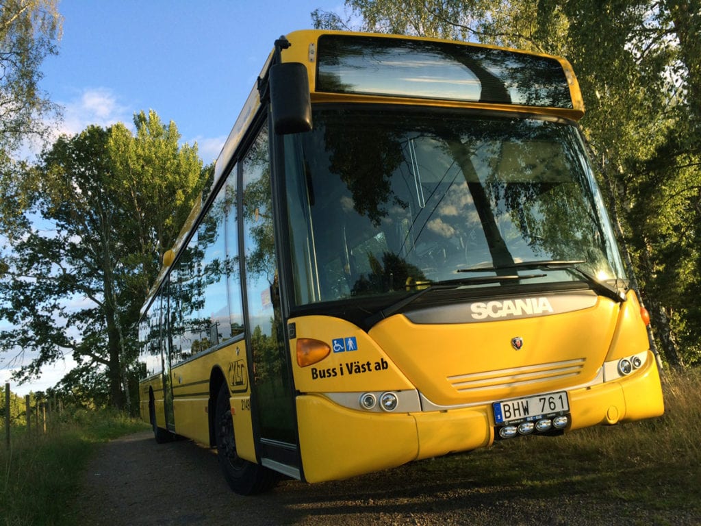 Bus nach Schweden
