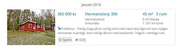 Foto: Hemnet I Ferienhaus in Kalmar
