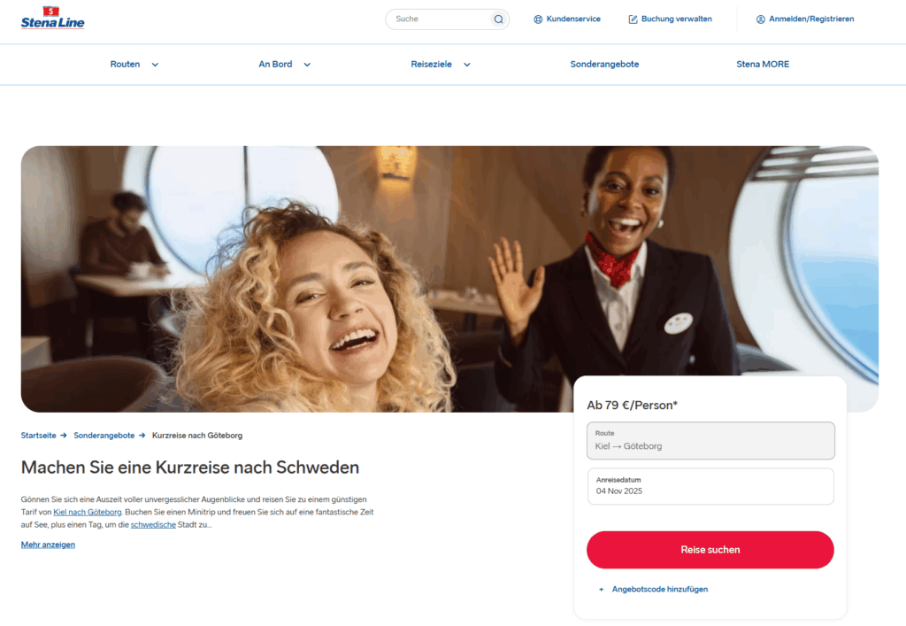 Kurzreise nach Schweden